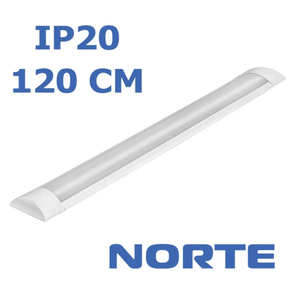 Лінійний світильник 1-NLP-1340 72W 120 см 6500К ІР20 ТМ NORTE