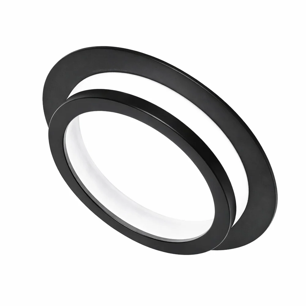 Світильник точковий вмонтований LIS LS-R GX 10535 GX53 105×35 мм алюміній/акрил LIGHT SET колір чорний