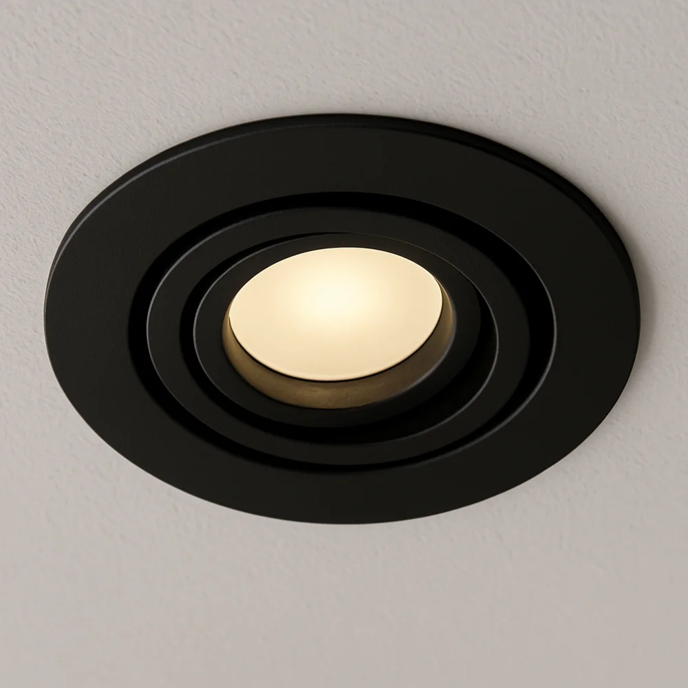 Світильник точковий  вбудований TUYA AT-R01 1×MR16 LIGHT SET колір чорний